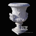 Western Style garden religious marble flowerpot